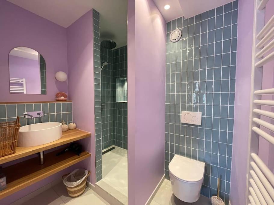 Appartement Aquaroom Rdc - Plage 50M - Rue Gratuite 圣马洛 外观 照片