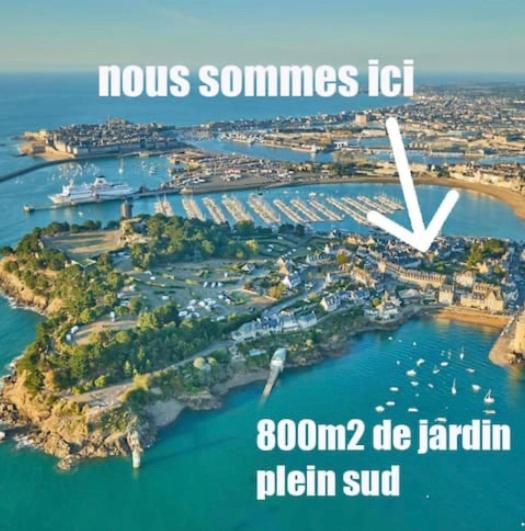 Appartement Aquaroom Rdc - Plage 50M - Rue Gratuite 圣马洛 外观 照片